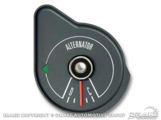 70 Alternator gauge/gray