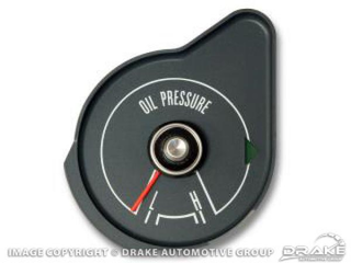 70 Oil pressure gauge Gray