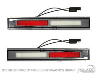 69-70 Deluxe Door Light Assembly Pair