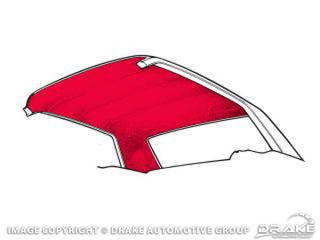 69-70 Fastback Headliner Red