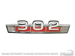 68-71 Bronco 302 Fender Emblem