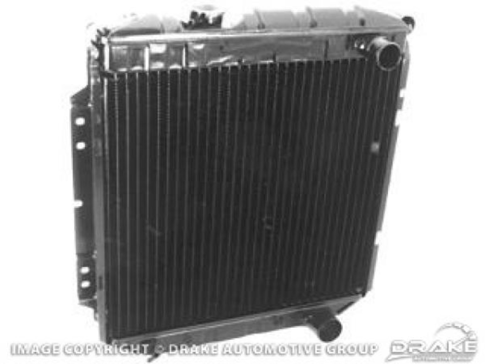 67-69 3 Core Radiator SB W/O AC