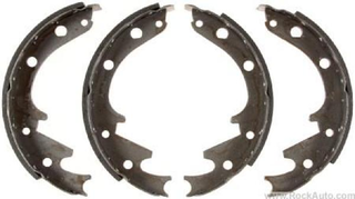 64-70 Front Brake Shoes 9 X 2.25" 6CYL
