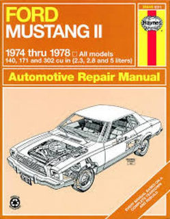 74-78 Ford Mustang Repair Manual