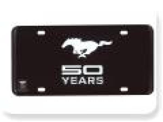 64-73 50 Years License Plate