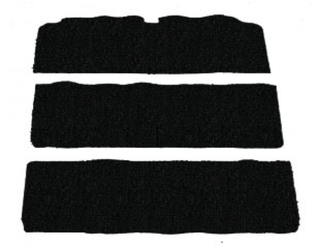 65-68 Fold-Down Seat Carpet Black