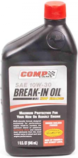 COMP CAMS BREAK IN OIL