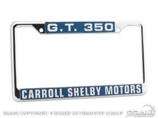 SHELBY GT350 LICENSE PLATE FRAME