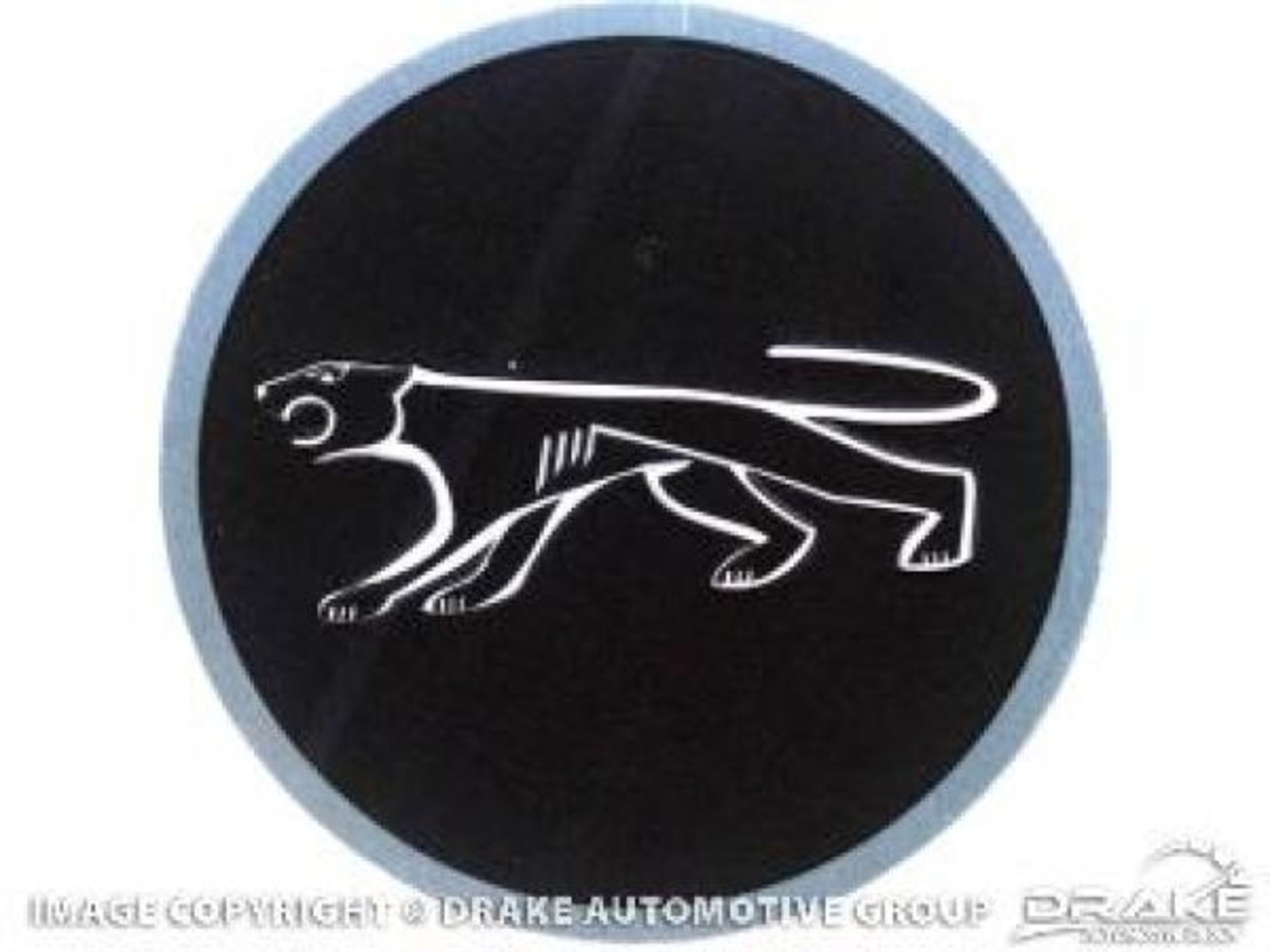 67-68 Official Cougar Key Fob Emblem.