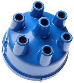 64-73 Distributor Cap 200-6 blue