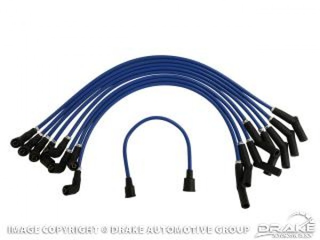 Spark plug Wire set BLUE V8