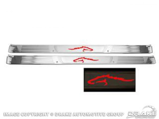 64-68 Red LED Lighted Sill Plates CP/FB